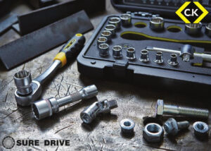 cki 1 C.K Sure Drive Socket Sets combine strength with durability