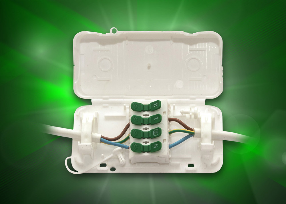 Easy-actuation terminal blocks added to Hylec’s Debox SL junction box