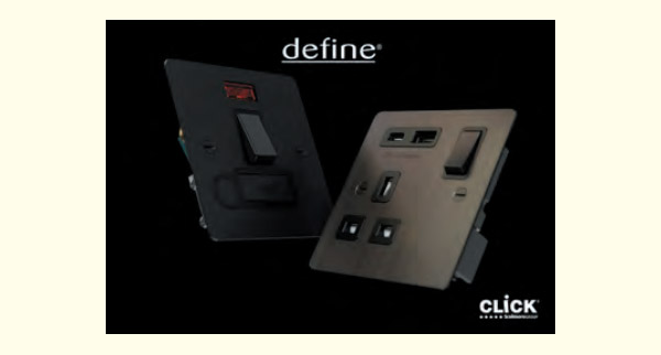 Click Scolmore adds Matt Bronze and Matt Black to Define range