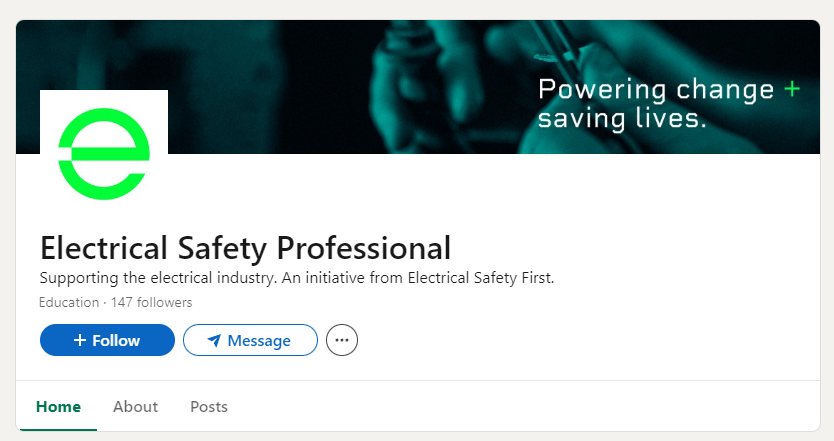 ESF’s new professional social channels go live