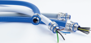flexicon1 New hygienic cable protection systems from Flexicon