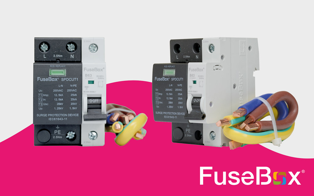 FuseBox adds NEW Type 1 to surge protection range