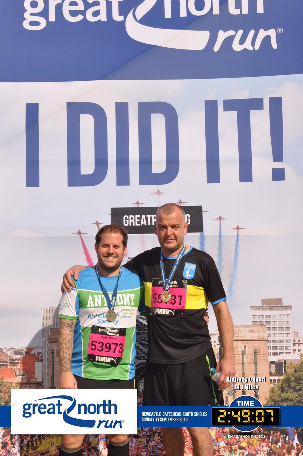 AW Electrical marathon runners help two great good causes