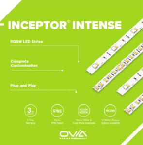inceptor 2 Complete customisation with Inceptor Intense LED Strips