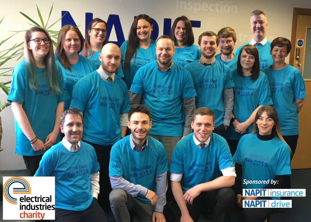 NAPIT goes the extra mile for the Electrical Industries Charity