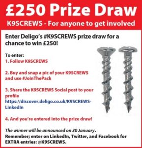 k9 screws deligo 2 K9SCREWS - For when you need more bite