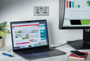 Four new finishes for Knightsbridge’s 45W USB wall chargers