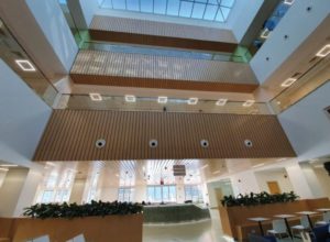 luceco 15 Luceco LuxFrame at the Gargash Hospital, Dubai