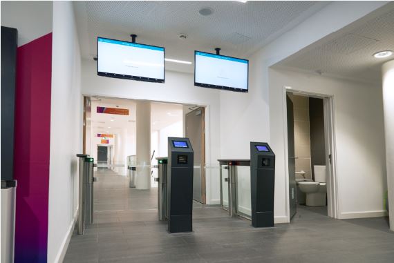 Luceco on the crest of  ‘The Wave’ in Coventry