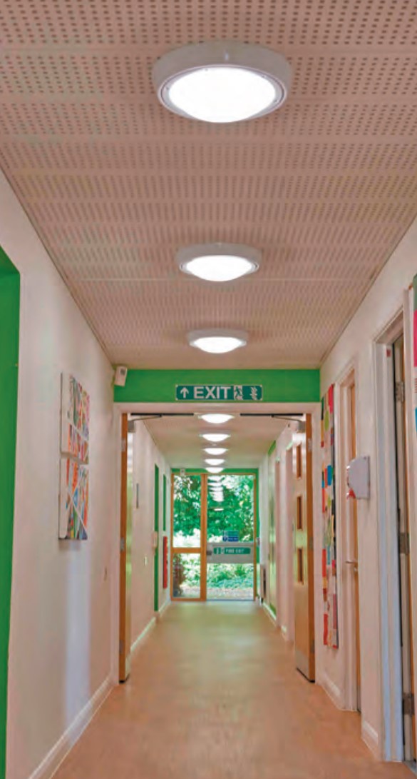 Luceco’s safe lighting at Leigh House