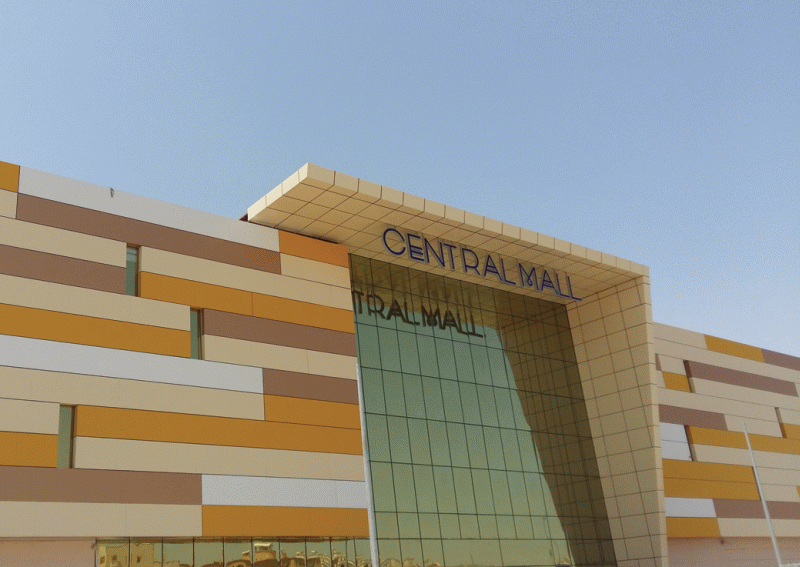 Luceco lights The Central Mall, Khalifa City, Abu Dhabi