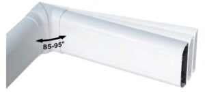 marshall pvc u Marshall-Tufflex adds adjustable bends to PVC-U Sterling trunking range