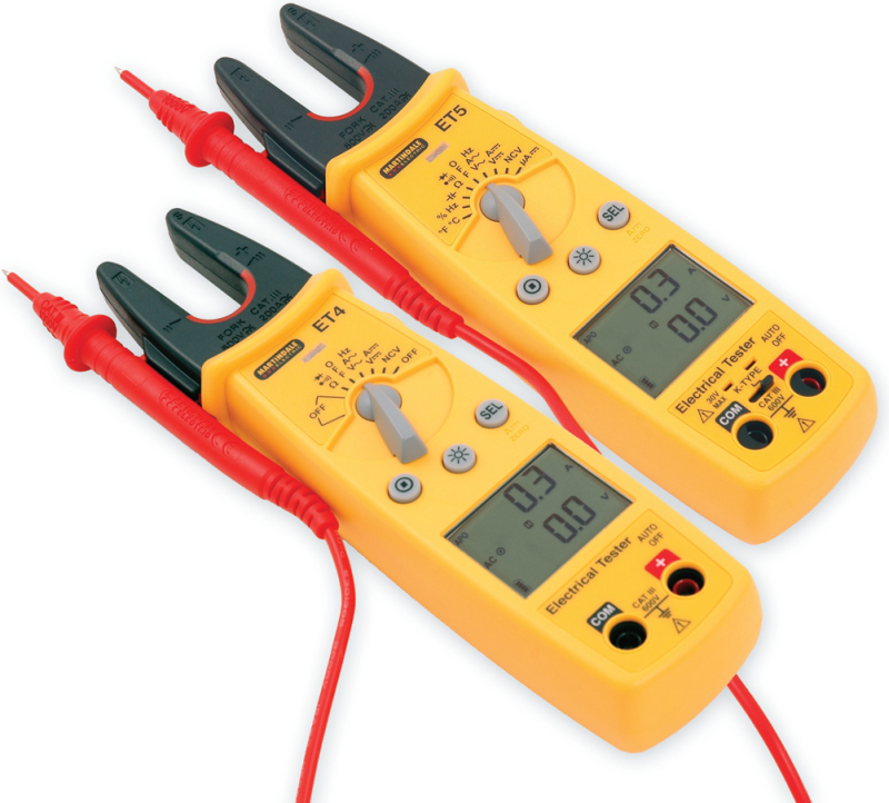 New Martindale ET4 and ET5 bring convenience to electrical testing