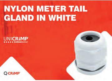 Unicrimp introduces nylon meter tail glands