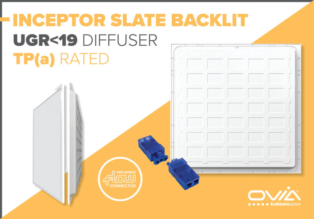 TP(a) rated backlit panel lights from Ovia