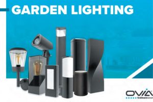 ovia 11 Garden lighting range available from Ovia