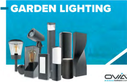 Garden lighting range available from Ovia