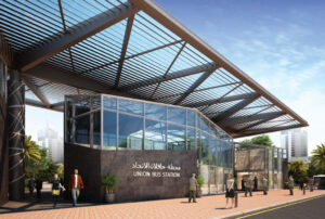 p12insatal1 Luceco lights new RTA Bus Stations in Dubai