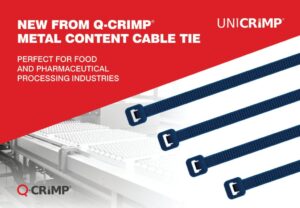 p13article2image Unicrimp Metal Content Cable Ties help reduce contamination