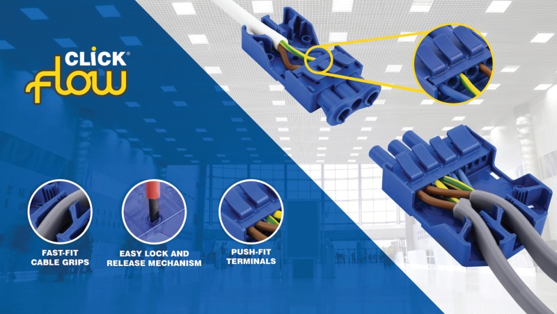 Halve the install time with Scolmore’s new Fast Fit Connectors
