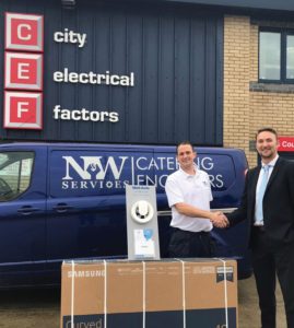 page13image1 Vent-Axia’s Lo-Carbon Svara competition winner blown away by TV prize