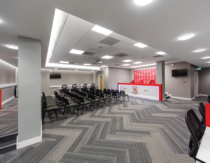 Premier lighting for Middlesbrough FC’s TV debut