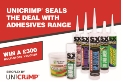 Unicrimp seals the deal with adhesives range