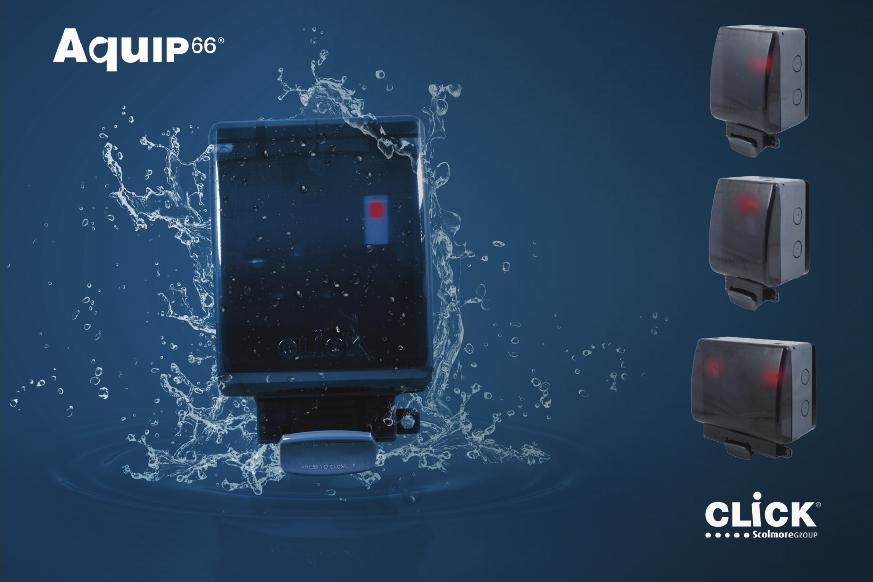 Transparent covers for Scolmore’s Aquip66 waterproof range