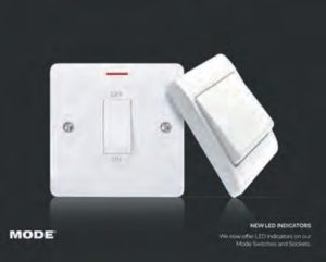 scolmore 29 Click lights up its Mode Moulded Wiring Accessories
