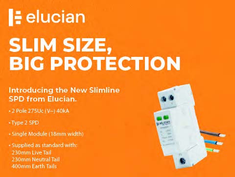 Single Width SPD added to Elucian range