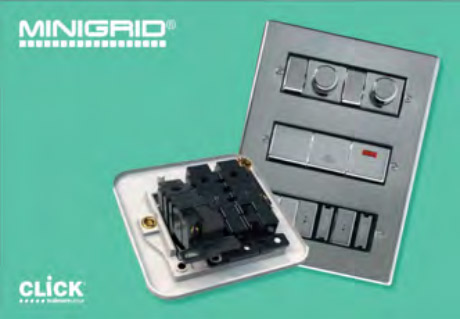 Modular wiring solutions with Click Minigrid