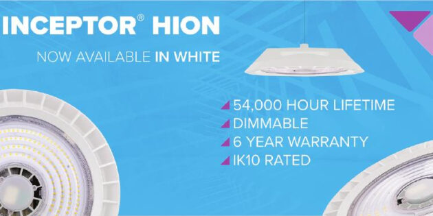 Ovia’s Inceptor Hion chosen for warehouse lighting upgrade