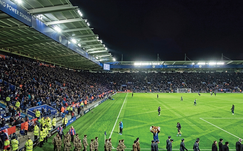 Thorn floodlights for Leicester City FC