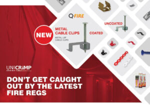 unicrimp 18th edition compliant cable clips from Unicrimp