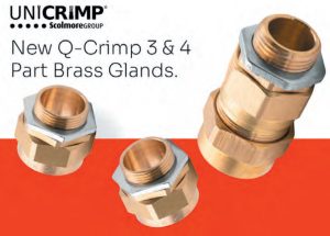 unicrimp brass glands Unicrimp expands Q-Crimp accessories range