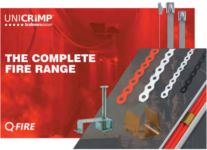 18th edition-compliant fire-rated accessories from Unicrimp