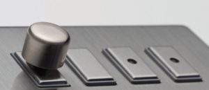 varilight 1 Varilight Screwless PowerGrid faceplates now supplied with yokes