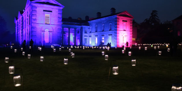 Plessey LEDs in light spectacular at Compton Verney Park