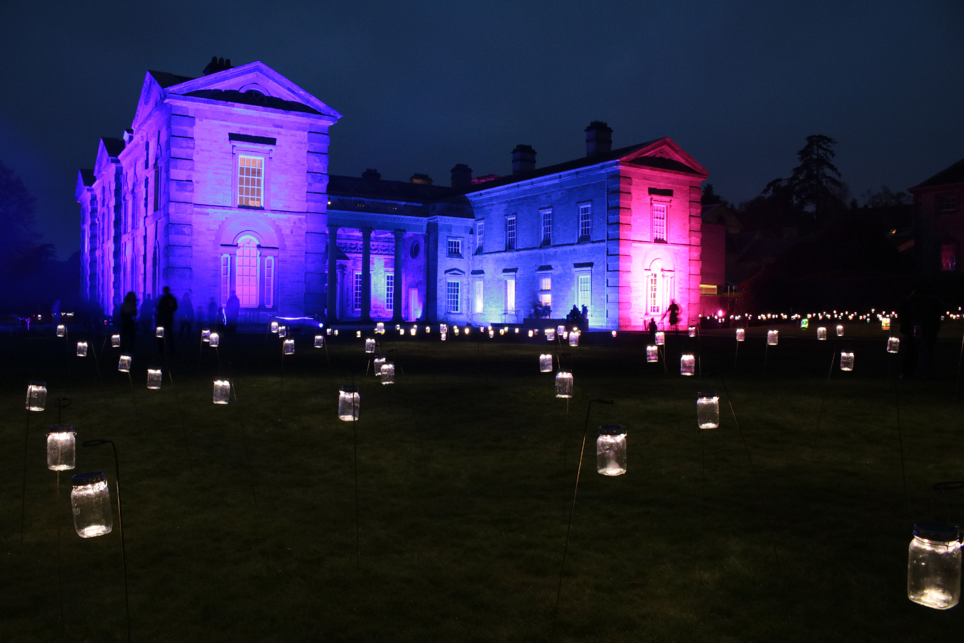 Plessey LEDs in light spectacular at Compton Verney Park